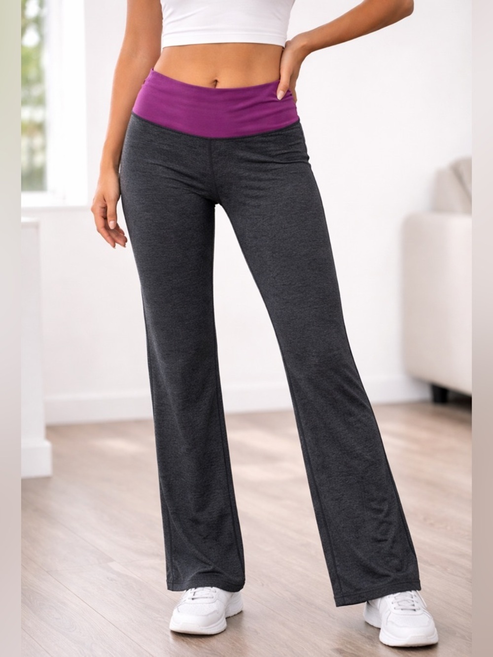 Lululemon Astro Pant (Tall) Heathered Grey/Purple